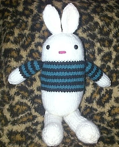 Cute Punk Bunny Knitted Doll Toy Gothic Emo_3D & Toys_2.jpg
